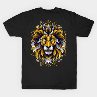 lion golden rainbow T-Shirt